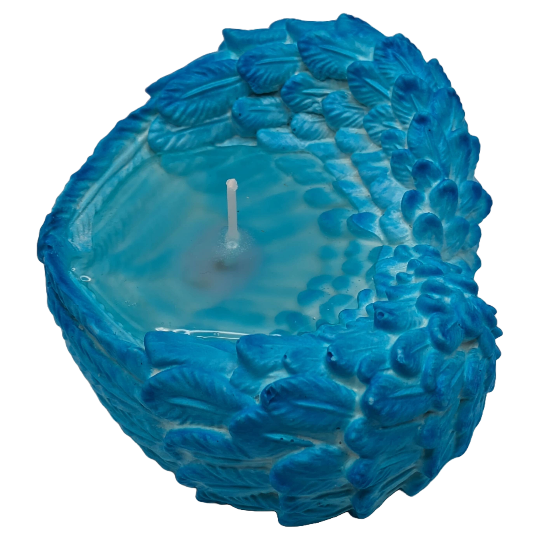 Wings of Love - Angelic Heart Shaped Scented Candle - Tropical Breeze Fragrance - Mood Enhancement - ZenGen USA