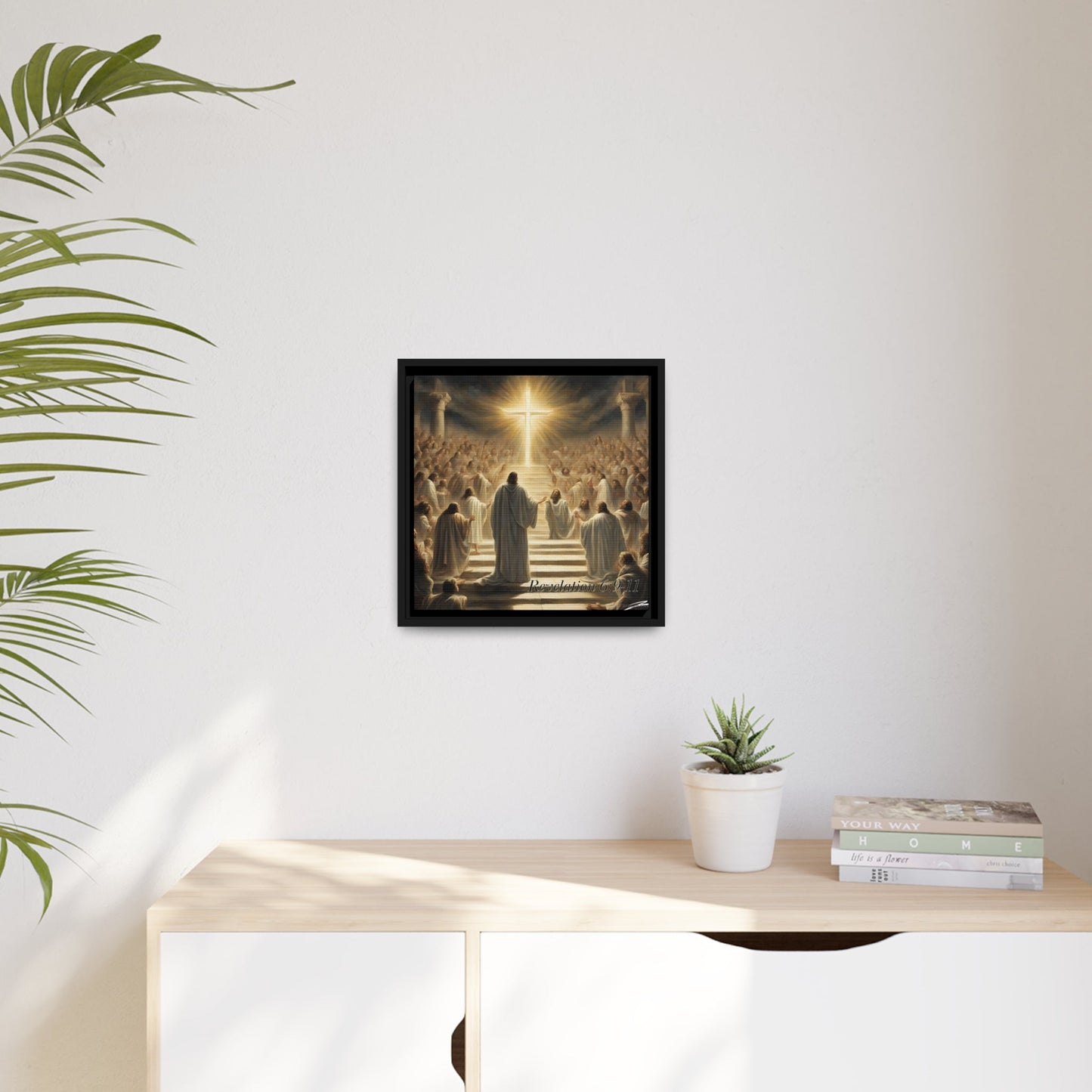 Canvas Print - Revelation Collection | 5th Seal Revelation 6:9-11 | Matte Canvas, Black Frame | ZenGen USA - ZenGen USACanvas