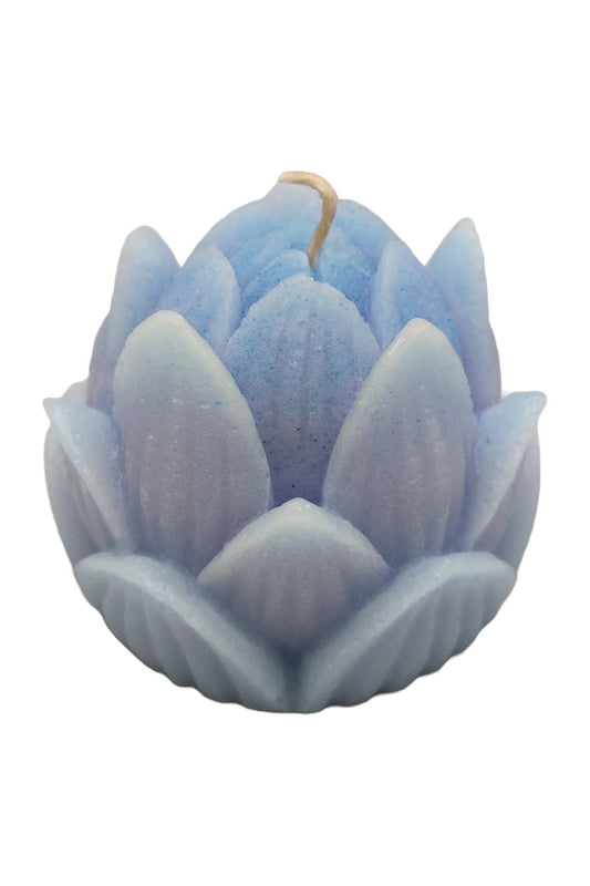 Lotus Bud - Beeswax Meditation Candle - Frankincense & Myrrh